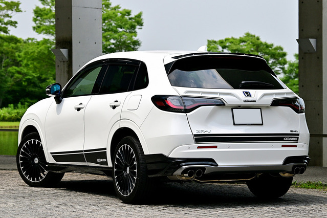 無限がヴェゼル用のサスペンションを開発中！ 走りにこだわるパーツ群