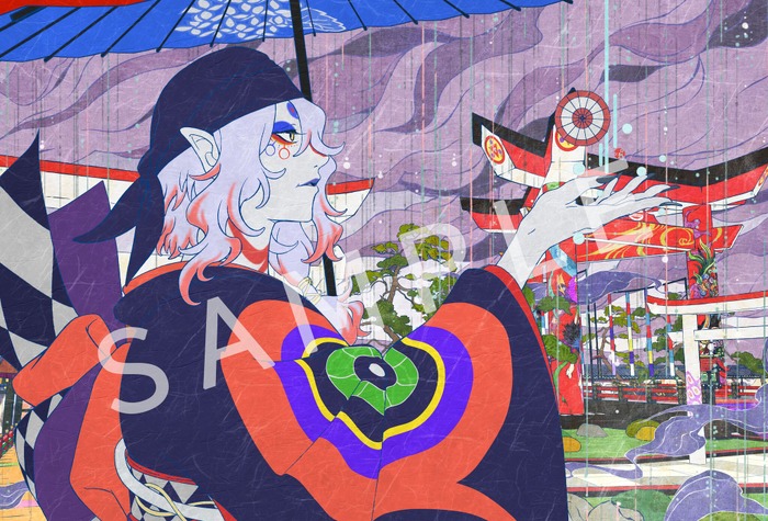 劇場版モノノ怪 唐傘」来場者特典第1弾はビジュアルカードに決定