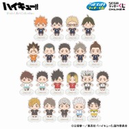ハイキュー!!」烏野、梟谷、稲荷崎メンバーを小さくデフォルメ