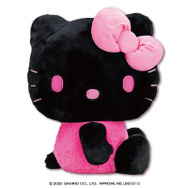 サンリオ」ハローキティがピンク×ブラックのツートンカラーに！ 約42cm