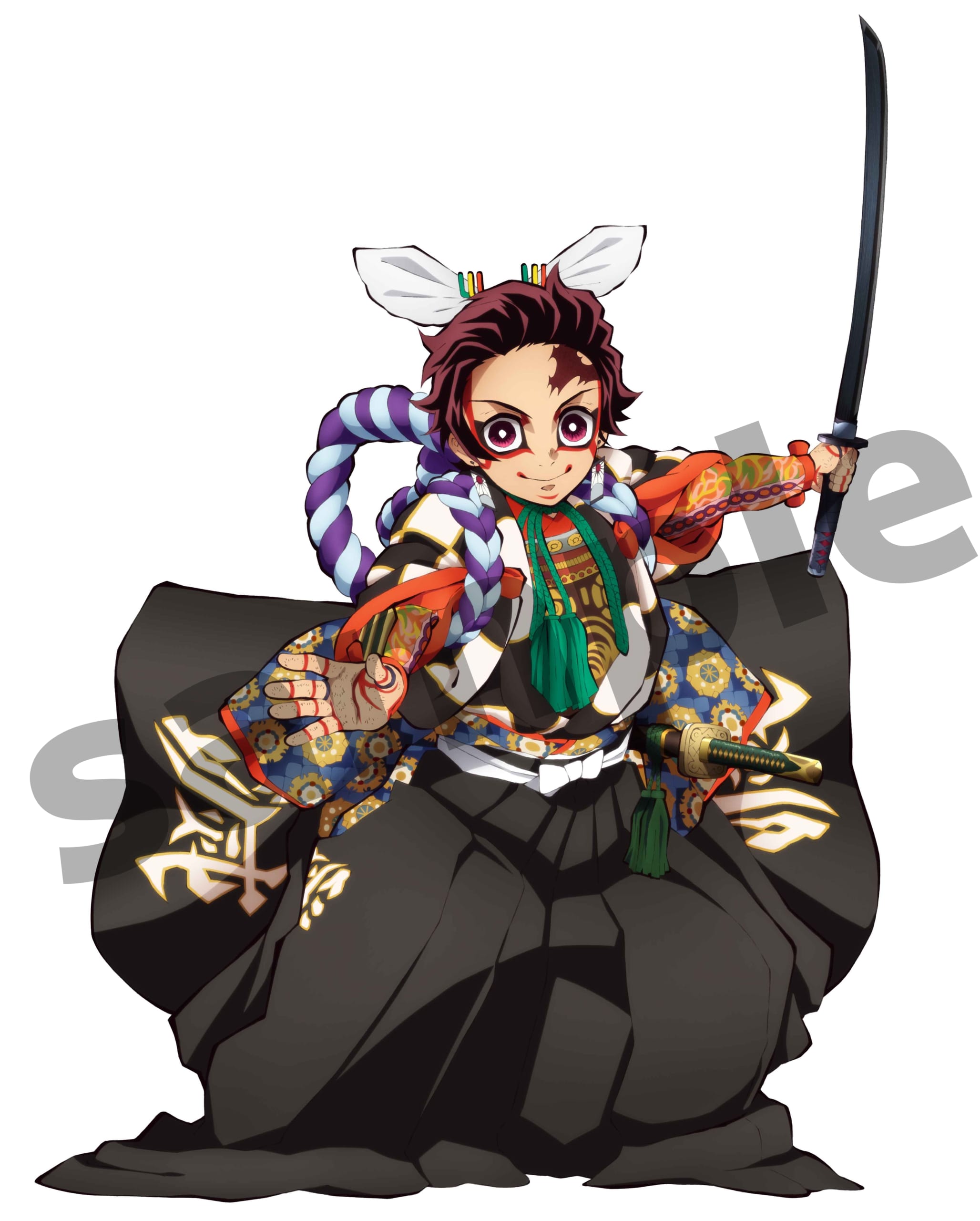 鬼滅の刃』×「京都南座 歌舞伎ノ舘」炭治郎達5人の描き下ろし