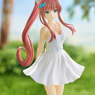 白ドレスとポニーテールがなびく…！『ドキドキ文芸部！』部長「モニカ