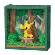 森の奥に住むポケモンたちがジオラマに！水でくつろぐミズゴロウや