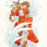 サクラ大戦』キャラクターデザインの松原秀典氏による原画が多数展示