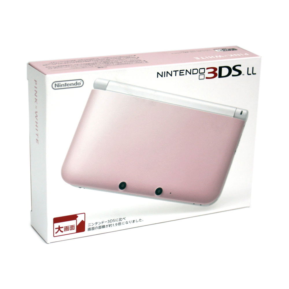 Nintendo 3DS LL (Pink x White)