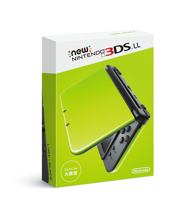 New Nintendo 3DS LL (Lime x Black)