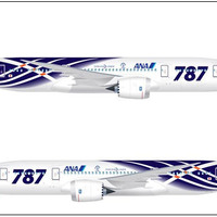 ANA、世界初飛行を記念して特別塗装のB787を公開 | リセマム