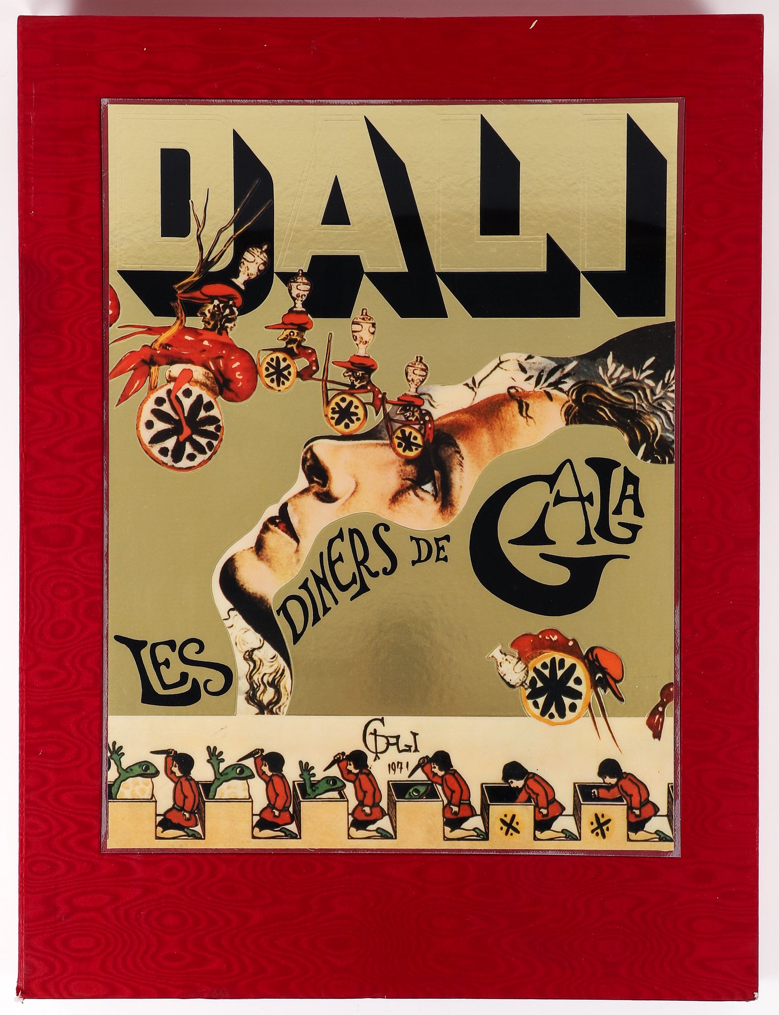 Salvador Dali 1971 Portfolio Les diners de Gala sold at auction on