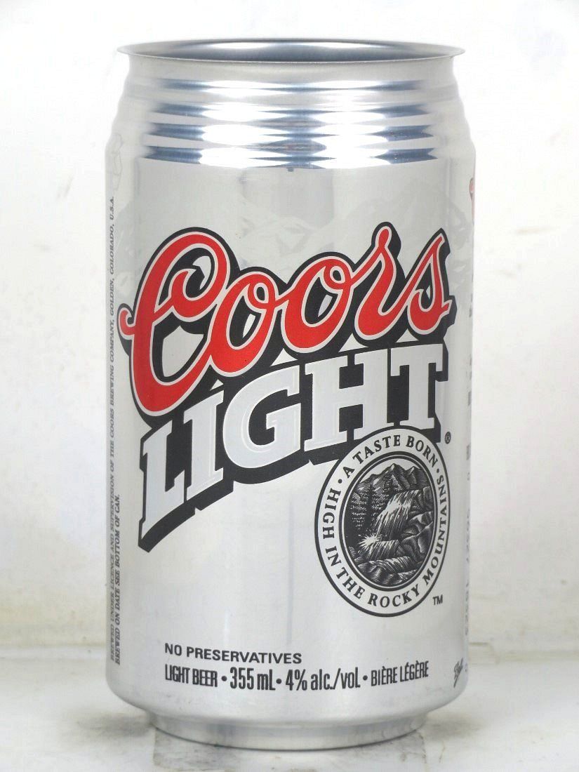 1983 Coors Light Beer (Canada) 12oz Golden Colorado sold at