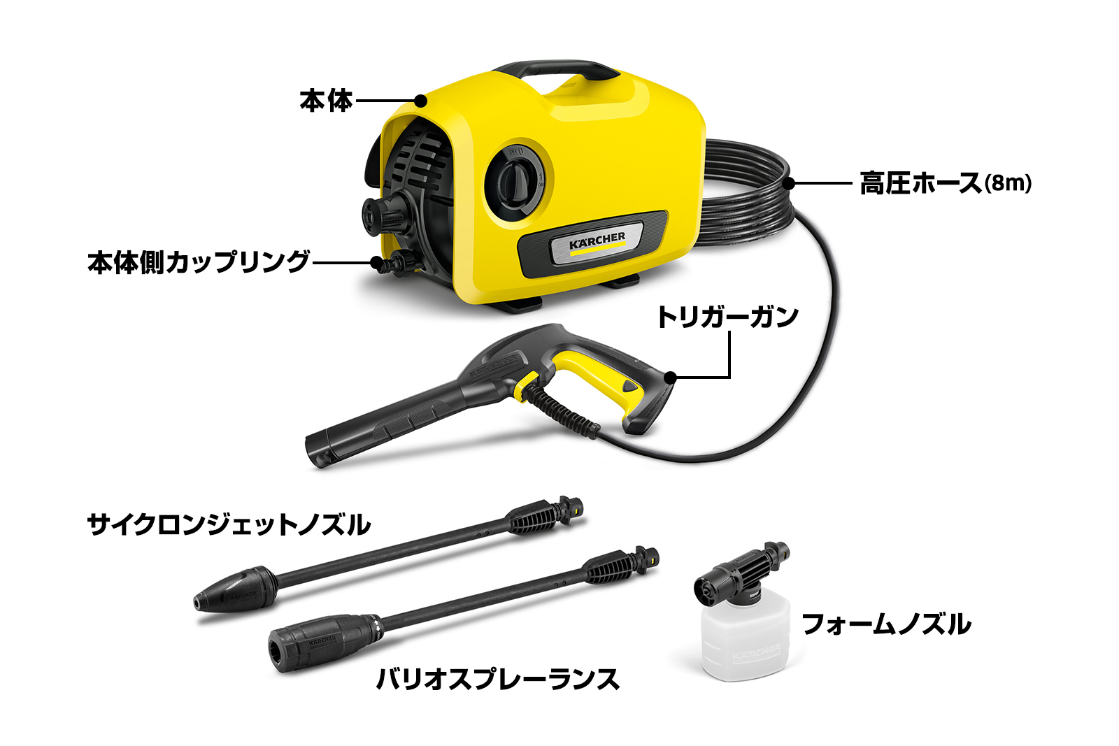 K 2 サイレント - 高圧洗浄機（家庭用） | ケルヒャー