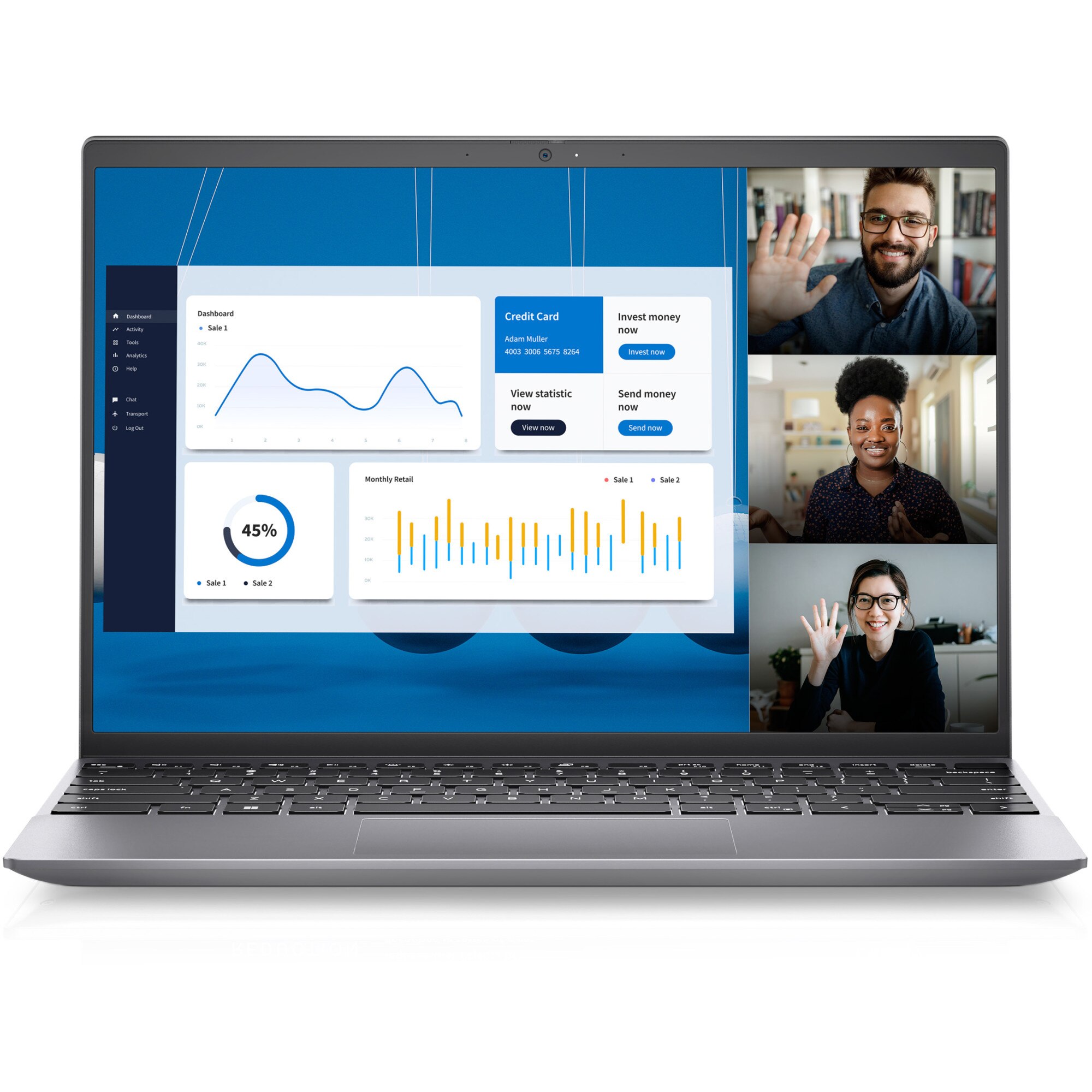 Laptop Dell Vostro 5320 cu procesor Intel® Core™ i5-1240P pana la