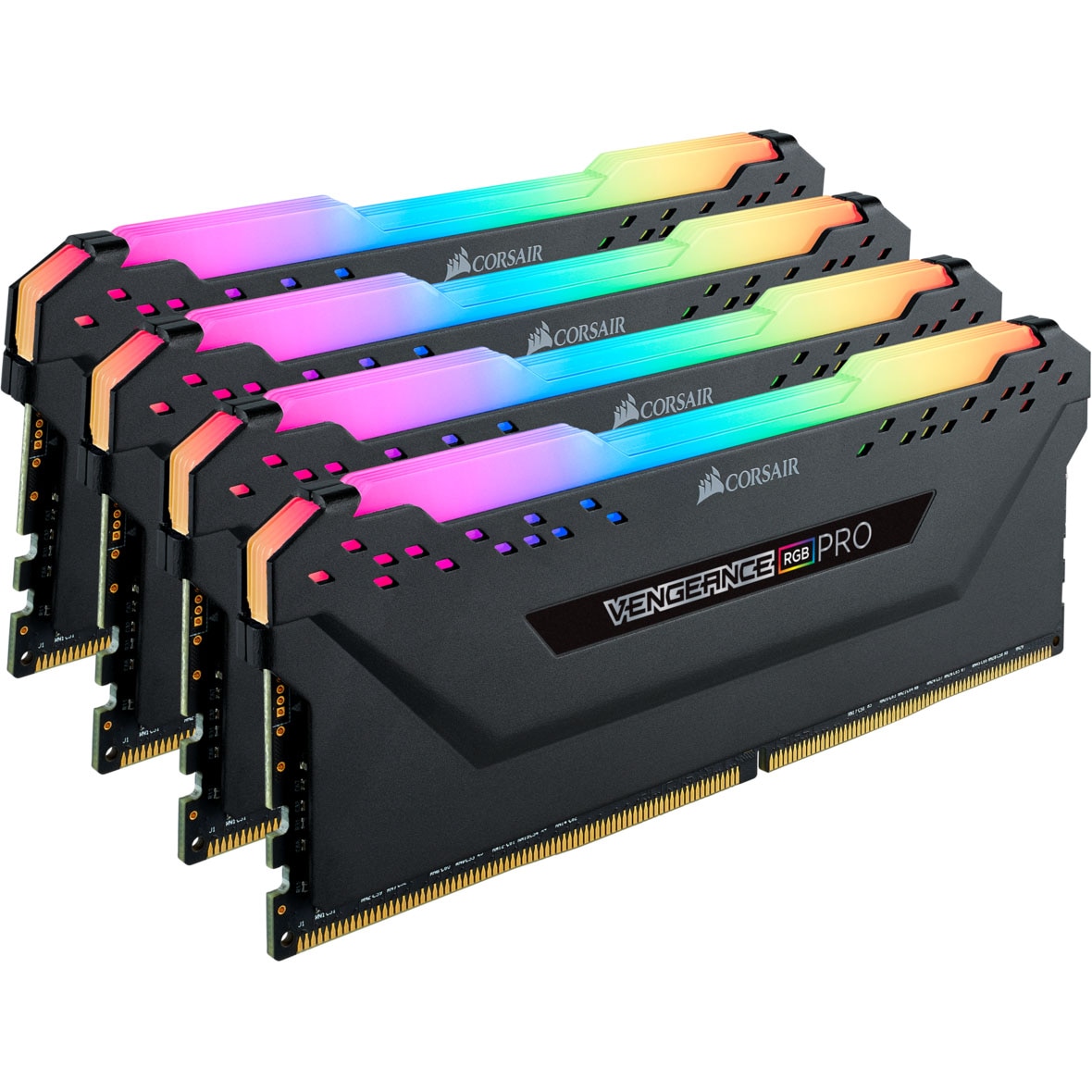 Memorie Corsair Vengeance RGB PRO 32GB, DDR4, 3600MHz, CL18, Quad
