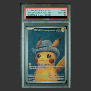 PSA9】ゴッホピカチュウ PSA9 ゴッホ展 ポケカ Psa9ゴッホピカチュウ