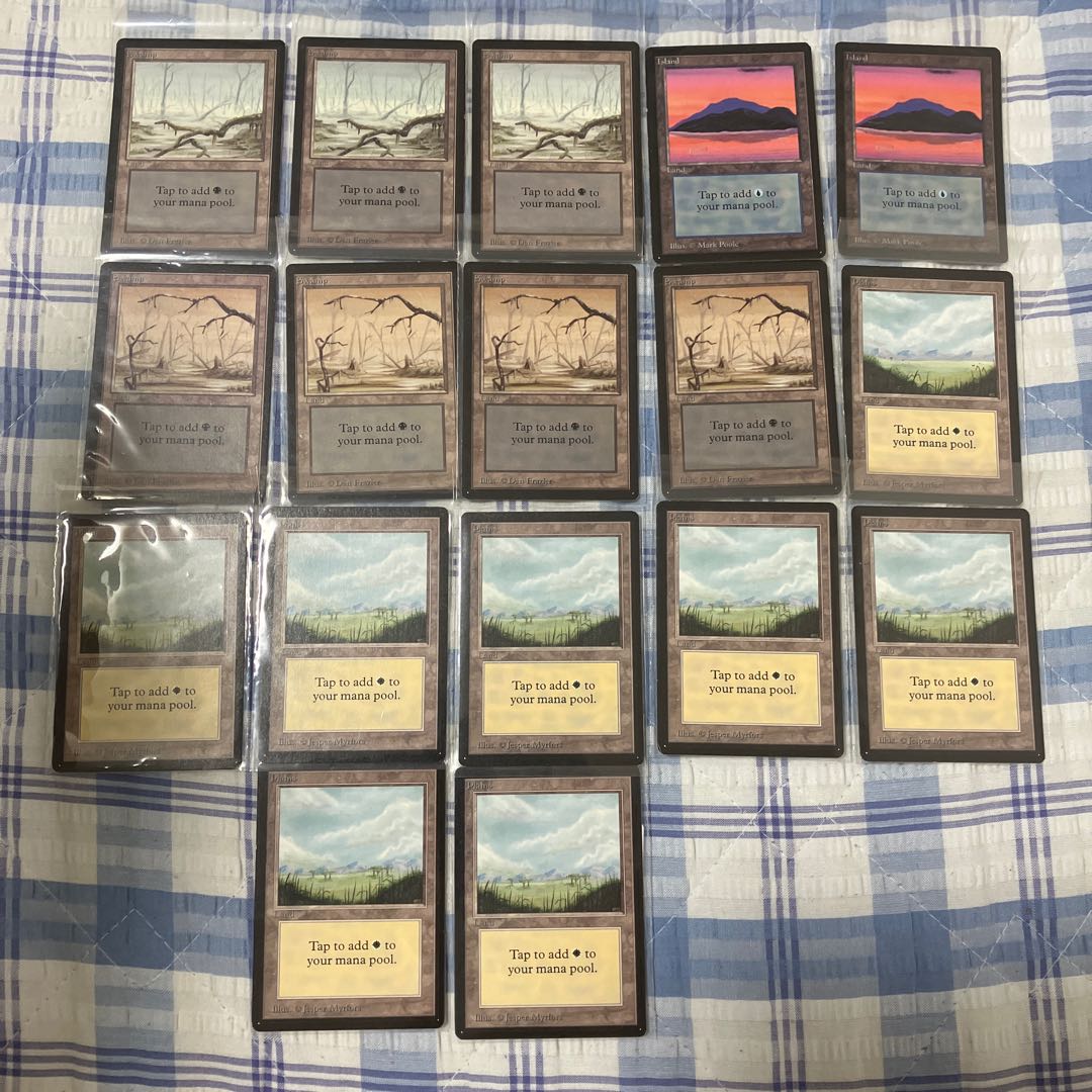 5枚)沼 C MTG LEB ベータ β [LEB] 基本土地 5枚)沼 C MTG LEB ベータ β