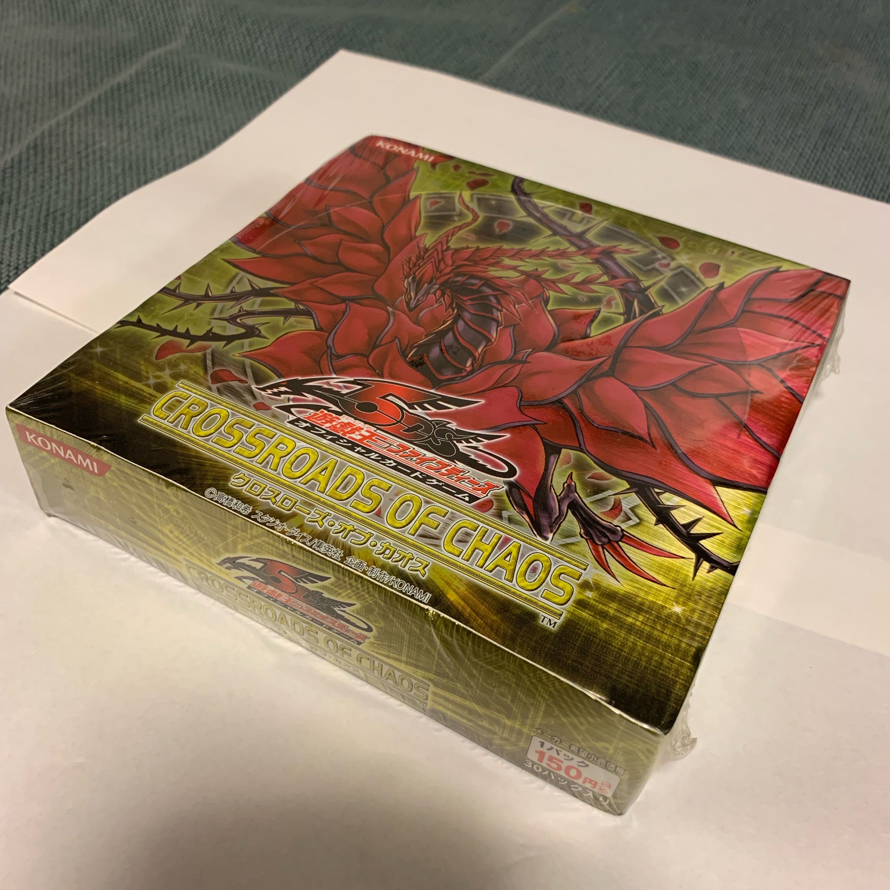 未開封】遊戯王 5D's クロスローズ・オブ・カオス 1BOX 30パックの通販