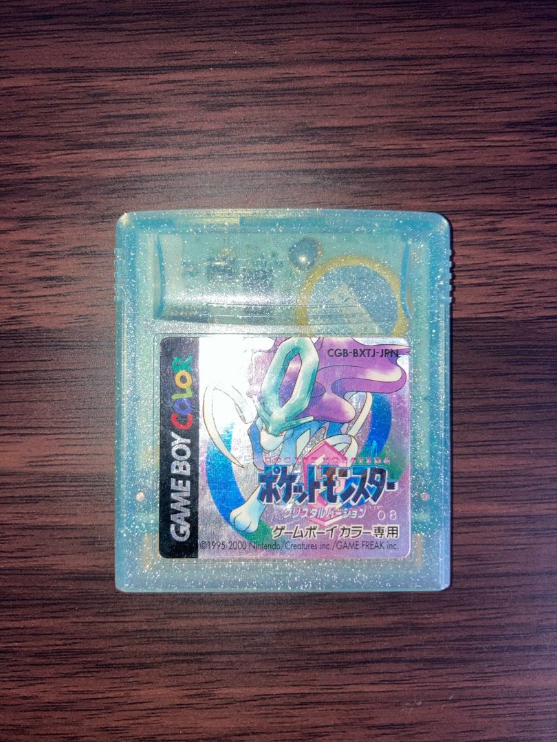 動作確認済み ポケモン クリスタル ゲームソフト ゲームボーイカラー