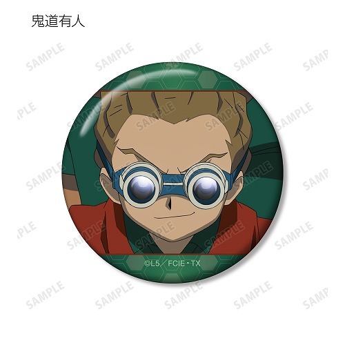 イナズマイレブン トレーディング場面写缶バッジ フットボール