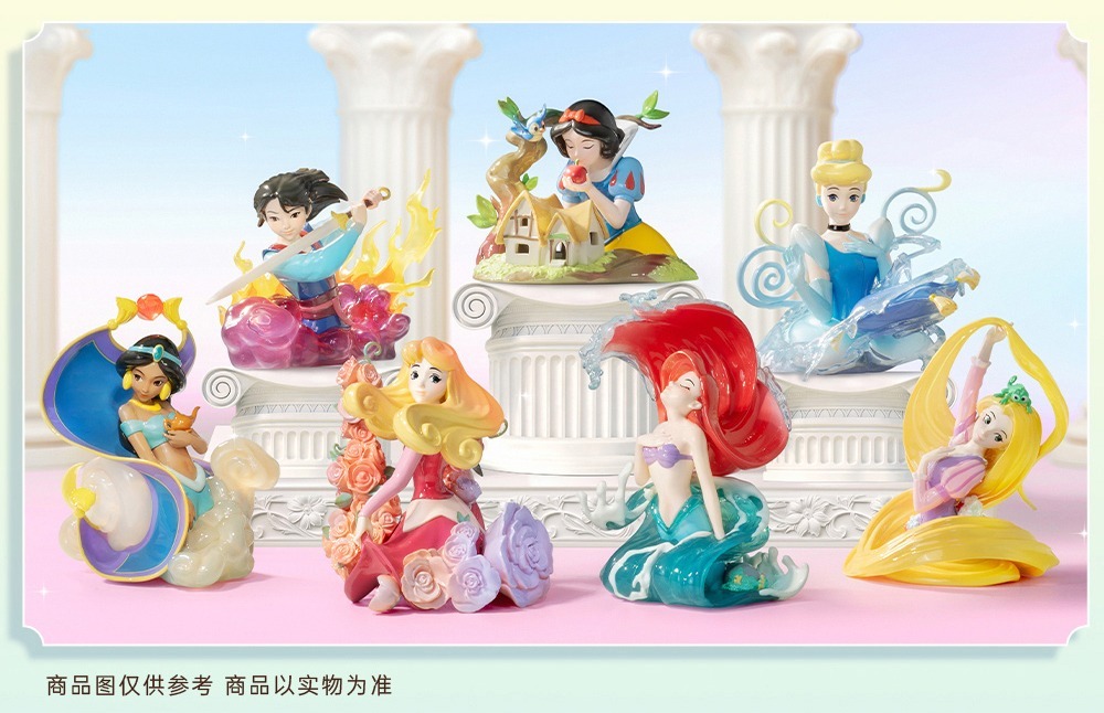 52TOYS BLINDBOX ディズニープリンセス アートギャラリーII 6個入り
