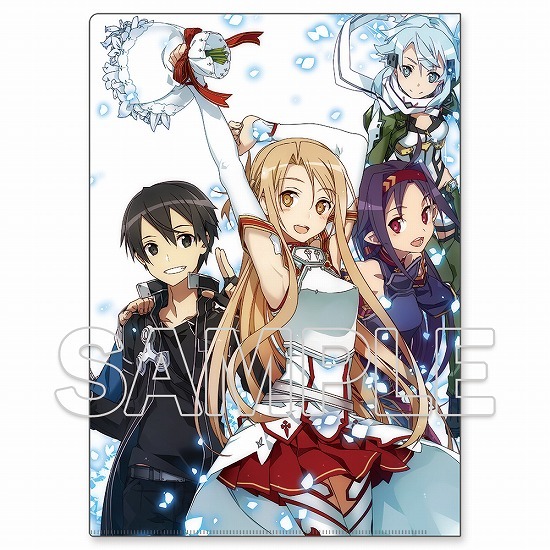 ソードアート・オンライン abecクリアファイルセット 7｜ホビーの総合