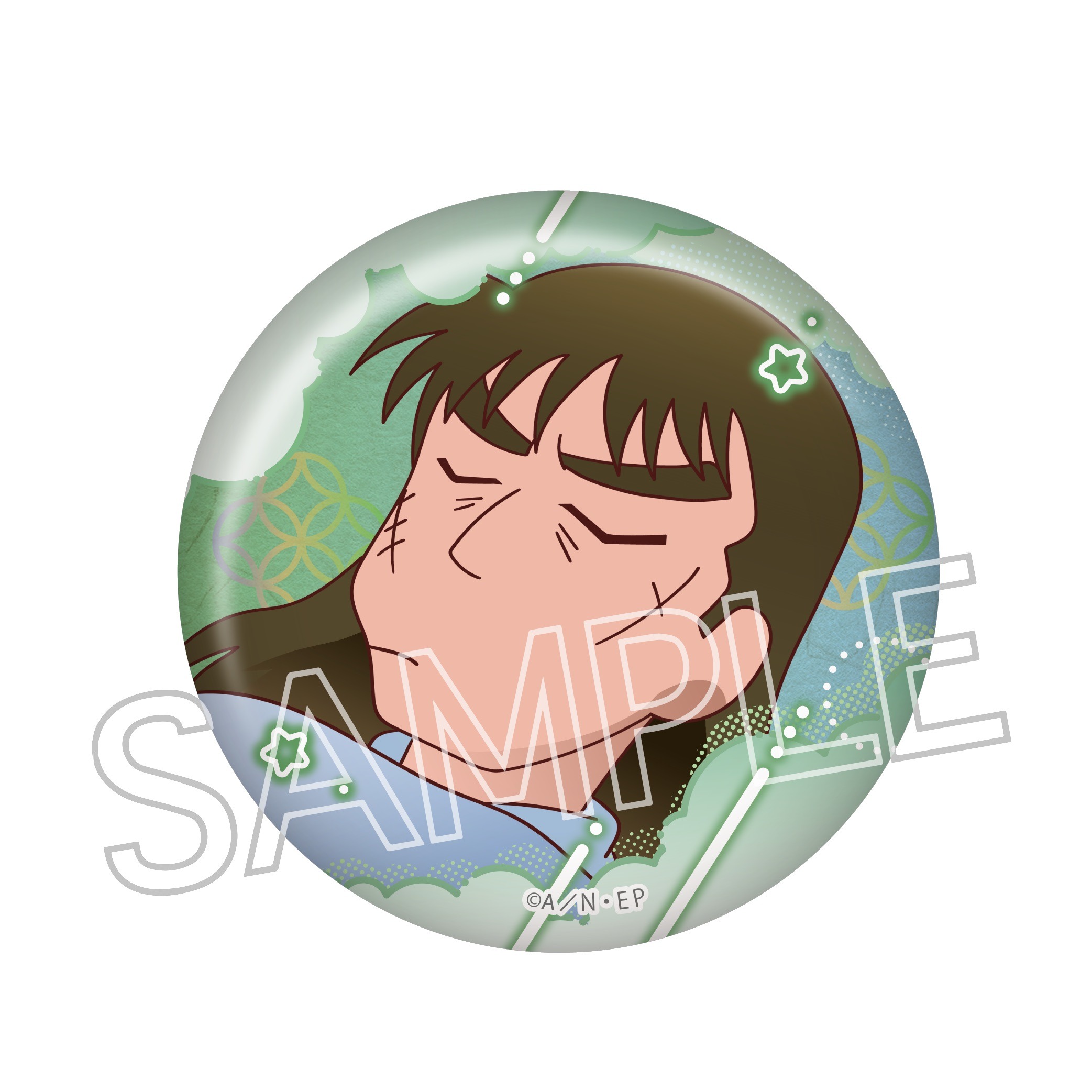 忍たま乱太郎 百面相缶バッジ 寝巻き姿の段 13個入り1BOX｜ホビーの