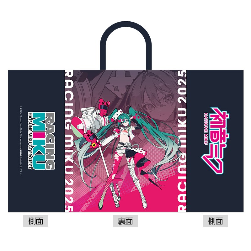 レーシングミク 2025 キービジュアル1 Ver. マチありトートバッグ