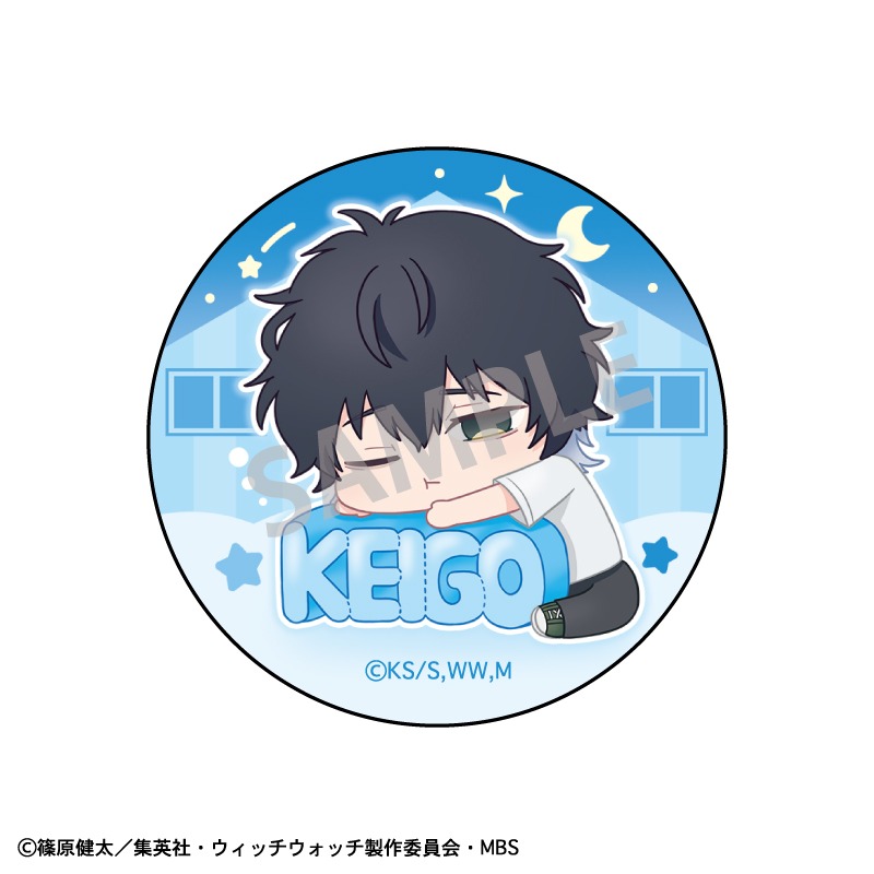 ウィッチウォッチ トレーディング缶バッジ ねむネーム 6個入り1BOX