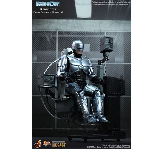 絶版】ロボコップ・ドッキングステーション付き ホットトイズ ムービー