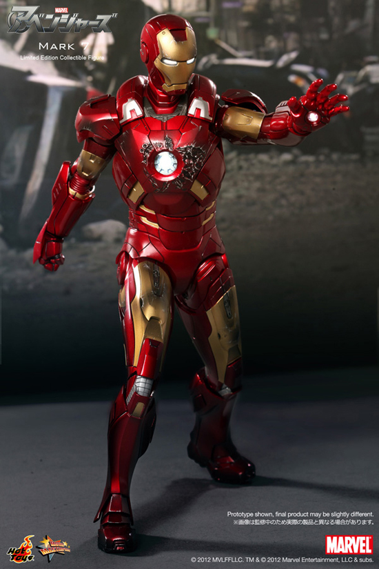 ホットトイズ ムービー・マスターピース アベンジャーズ 1/6 アイアン
