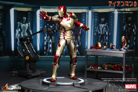 ホットトイズ パワー・ポーズ アイアンマン3 1/6 アイアンマン・マーク