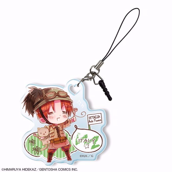 ヘタリア Axis Powers トレーディングアクリルイヤホンジャック
