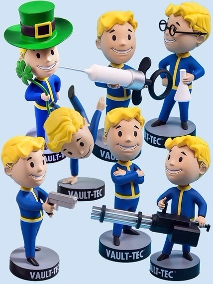 ゲーミングヘッズ Fallout4 ヴォルトボーイ 111 ボブルヘッド シリーズ