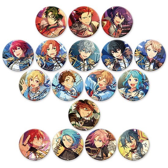 あんスタ 滝維吹 缶バッチ ポートレート 滝維吹 ポートレートサイン缶