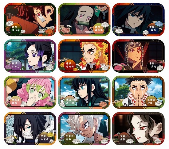 鬼滅の刃 まるかくカンバッジ4 12個入り1BOX｜ホビーの総合通販サイト