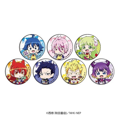 魔入りました！入間くん 缶バッジ 07 学園祭ver. ミニキャラ 7個入り