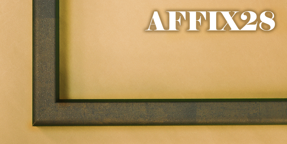 組み立て式仮縁「アフィックス28」のご紹介|世界堂オンライン通販