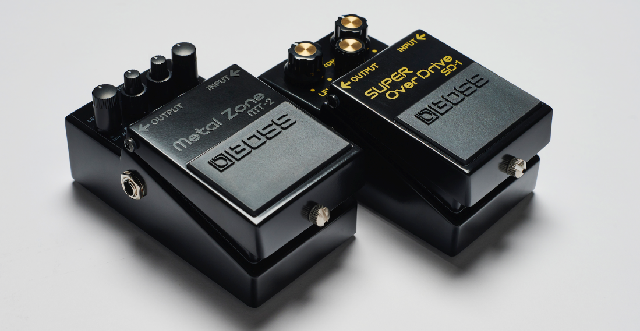 BOSS Limited Edition Anniversary Pedals