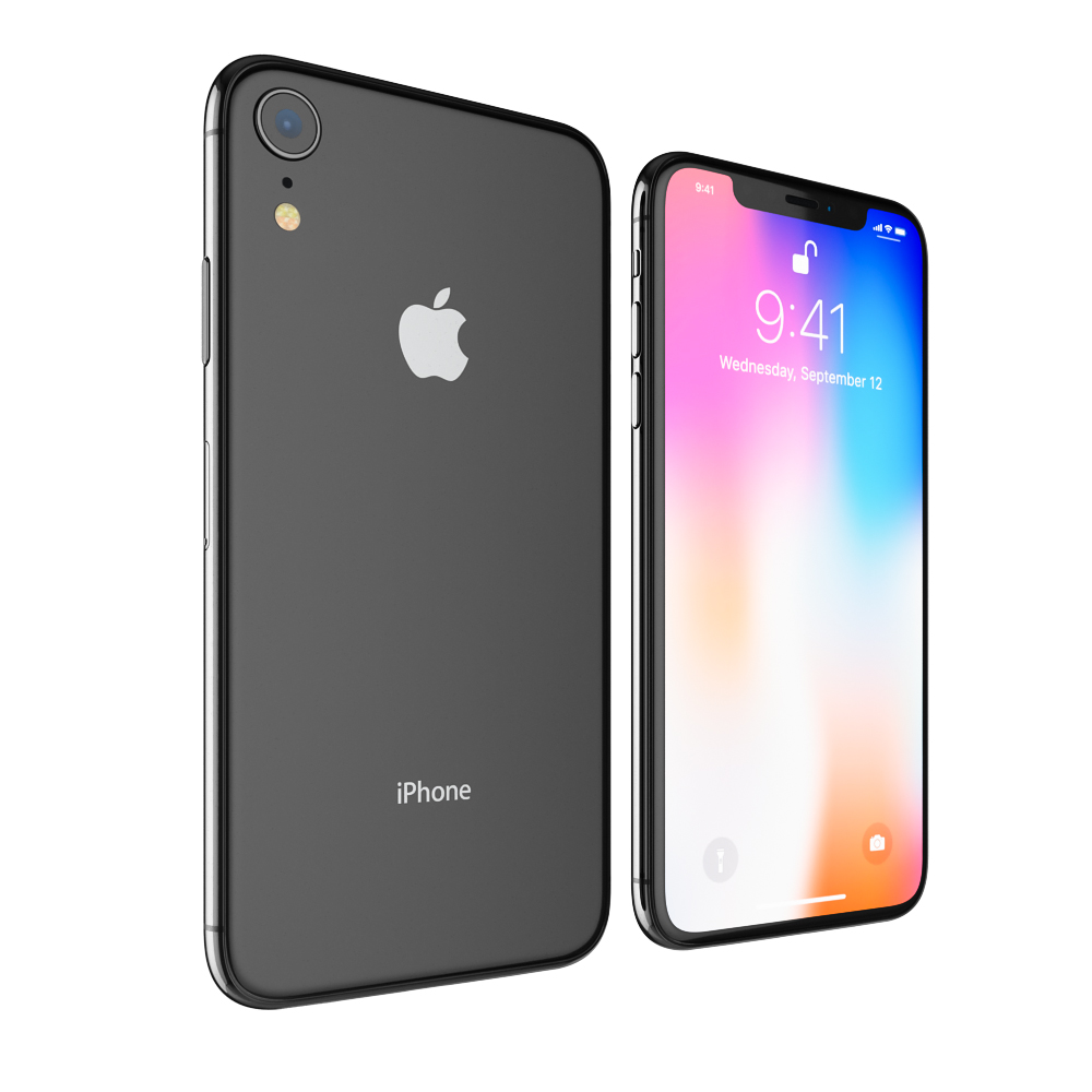 Apple iPhone 9 black by madMIX_X | 3DOcean