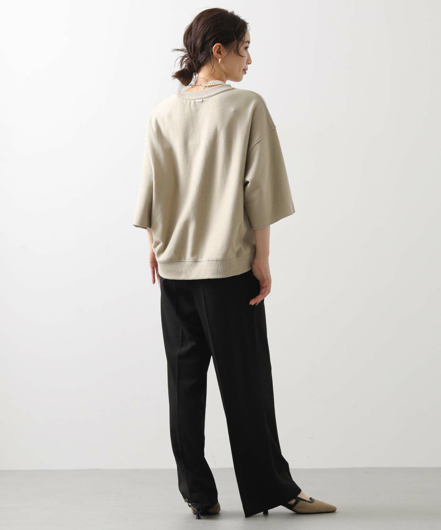 Gready Brilliants.NUAGE7分丈スウェット | SEKIMIKI Online