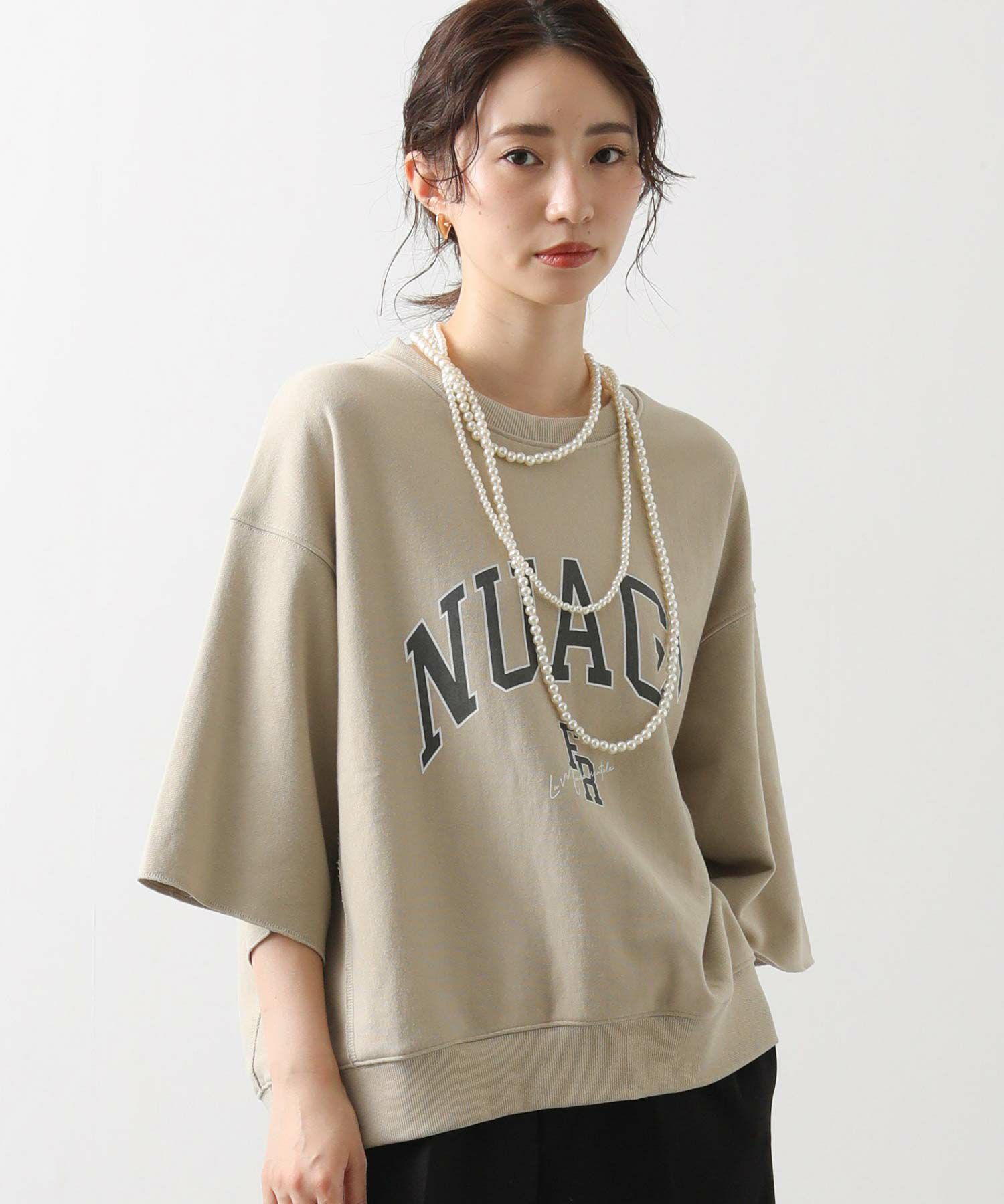 Gready Brilliants.NUAGE7分丈スウェット | SEKIMIKI Online