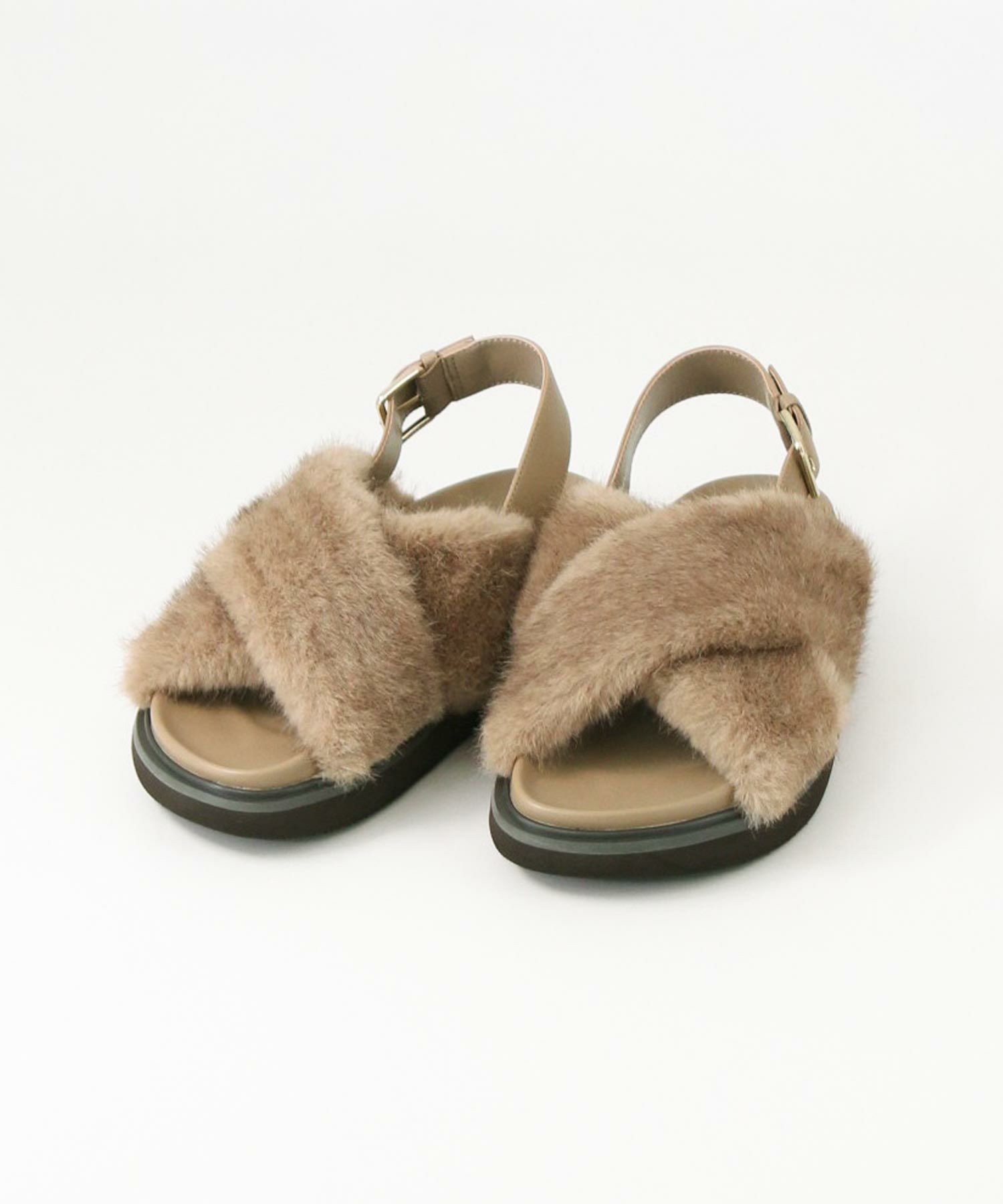 Gready Brilliantファーサンダル | SEKIMIKI Online