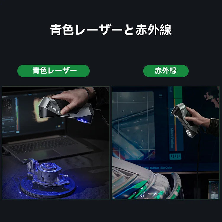 Creality 3Dスキャナー 『CR-Scan Raptor』 – 3Dプリンターとレジン