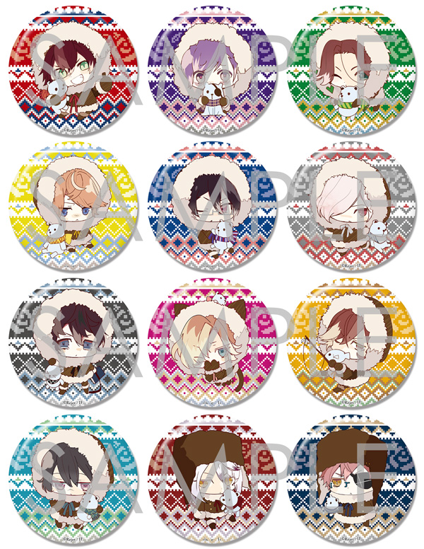 SKiT Dolce限定】DIABOLIK LOVERS ビッグ缶バッジ2015 Vol.5 | 乙女