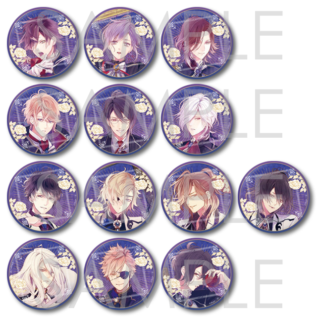 DIABOLIK LOVERS ZERO ジュエリー缶バッジ | 乙女向け通販サイト「SKiT