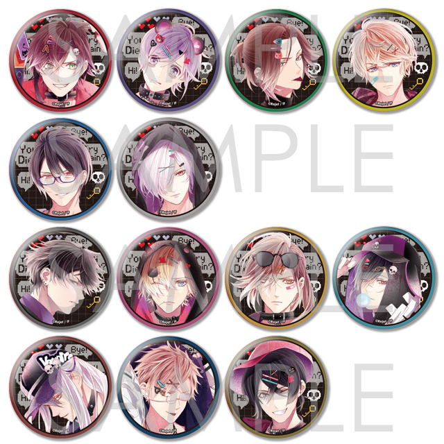 DIABOLIK LOVERS ▽Yammy Yamme×Bad Blood▽ ビッグ缶バッジ | 乙女