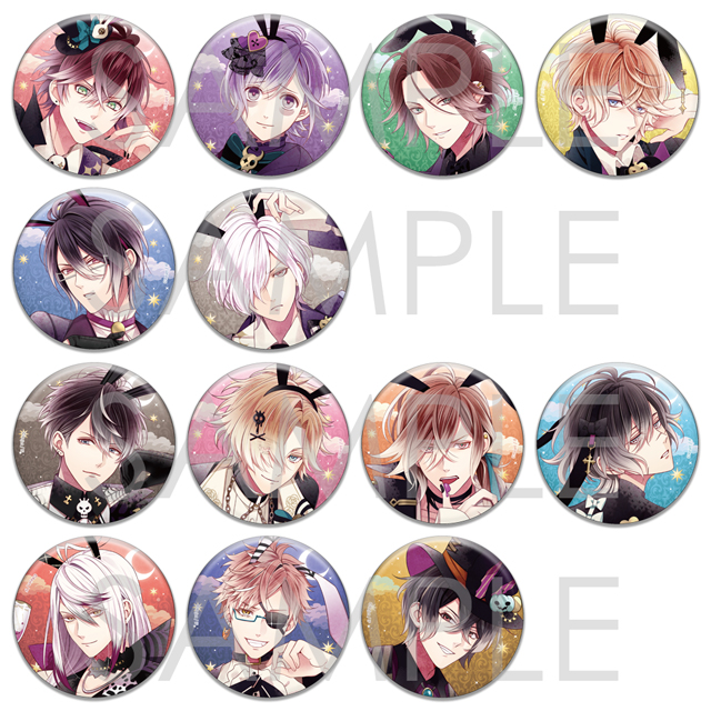 DIABOLIK LOVERS Luna Lapin ビッグ缶バッジ | 乙女向け通販サイト