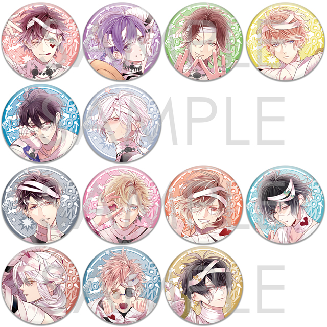 DIABOLIK LOVERS 包帯▽ラヴァーズ ビッグ缶バッジ | 乙女向け通販