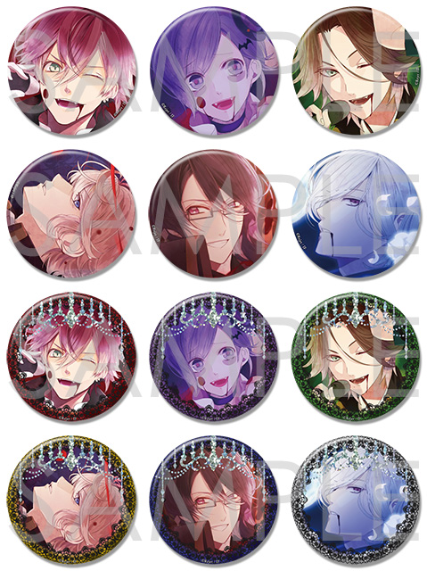 DIABOLIK LOVERS Sadistic Song Revival缶バッジ | 乙女向け通販サイト