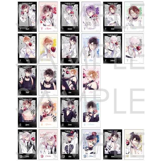 DIABOLIK LOVERS Devil's Apple ポラ風ラメカード | 乙女向け通販