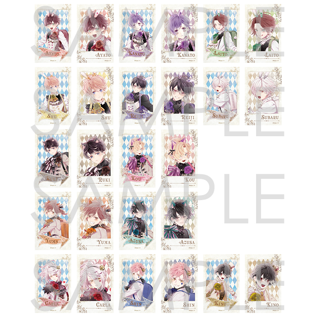 DIABOLIK LOVERS ALICE IN MILLENNIUM DREAM ポラ風ラメカード | 乙女