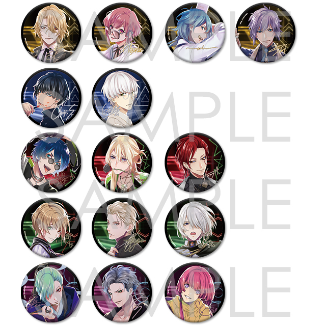 FABULOUS NIGHT サイン入り缶バッジ | 乙女向け通販サイト「SKiT Dolce」